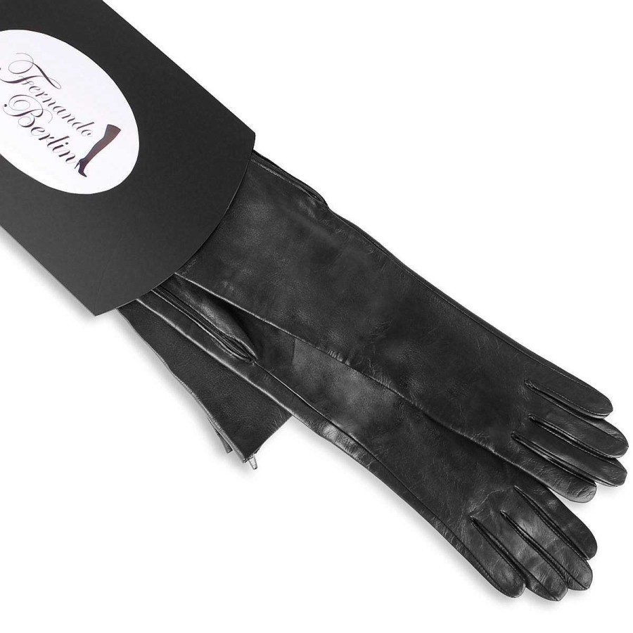 Gloves Made-To-Measure | Fernando Berlin Opera Leather Gloves Upper Arm Length Tipless Made-To-Measure