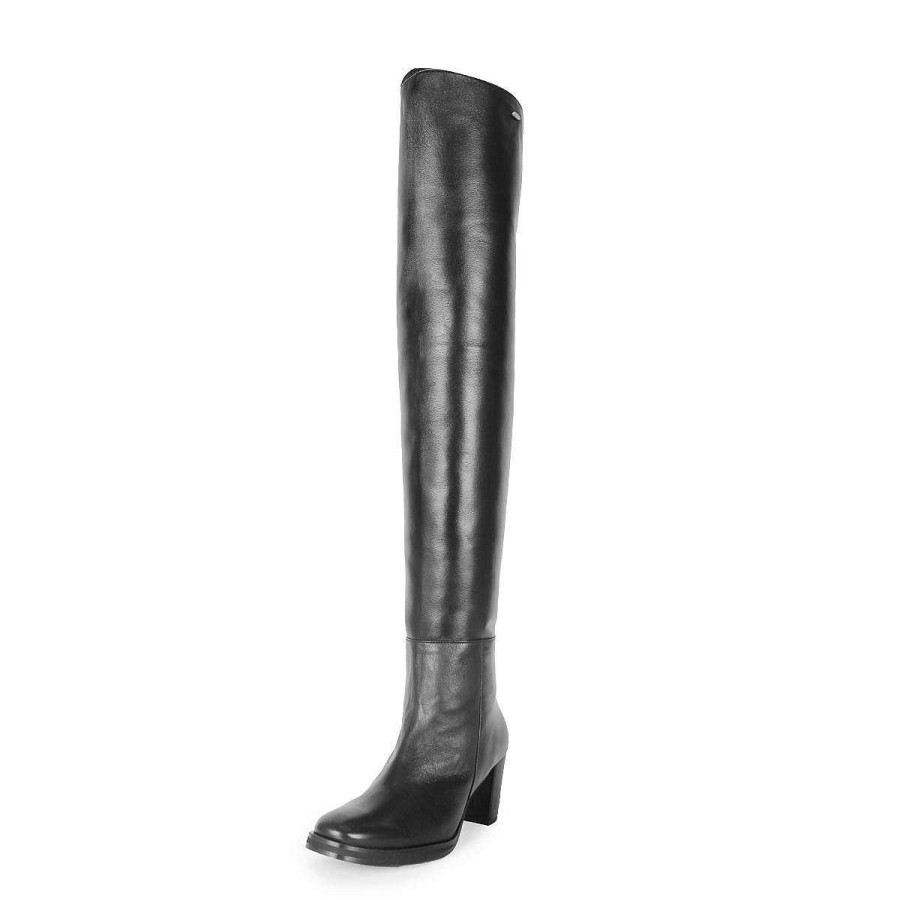 Boots Made-To-Measure | Fernando Berlin Thigh High Boots Mid-Heel Made-To-Measure