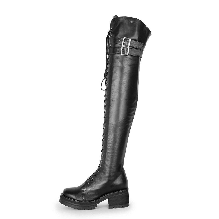 Everyday Darlings | Fernando Berlin Boots Combat/Gothic Style Thigh Highs Standard Size