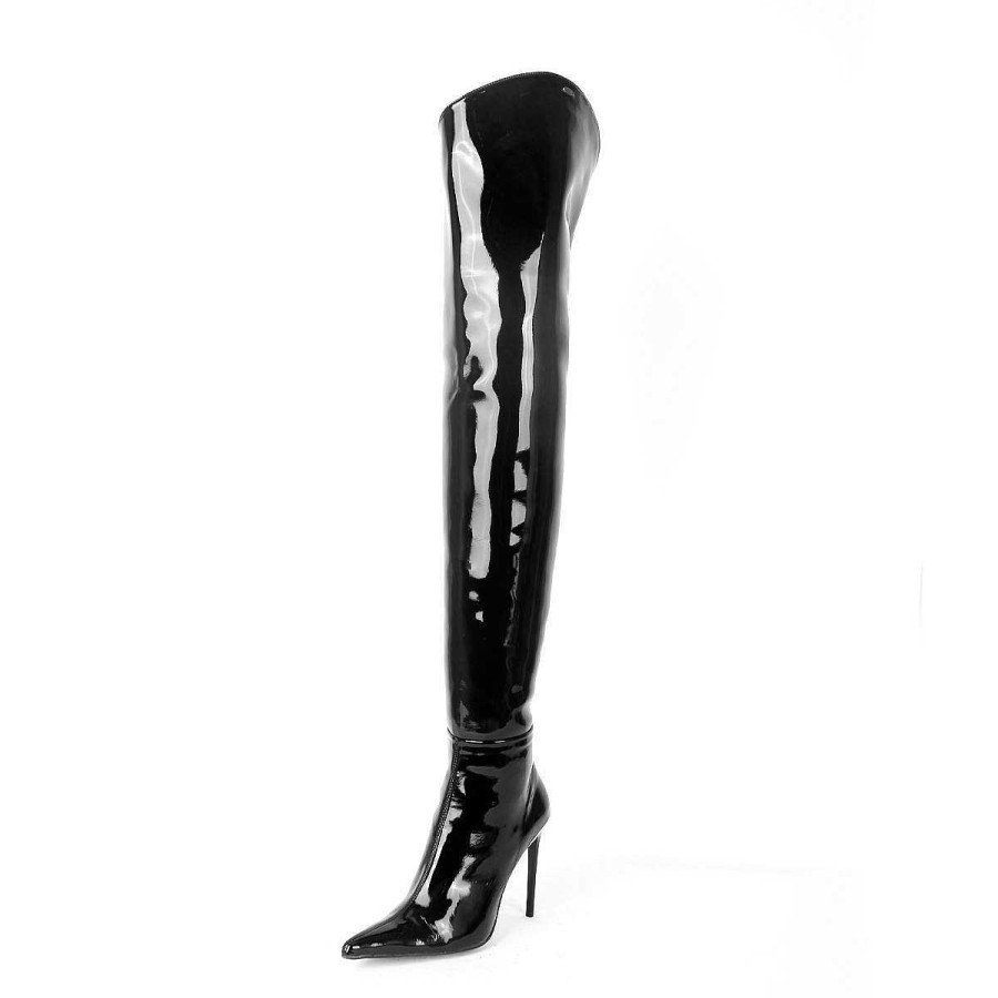 Boots Made-To-Measure | Fernando Berlin Crotch High Boots Extra Pointed Made-To-Measure