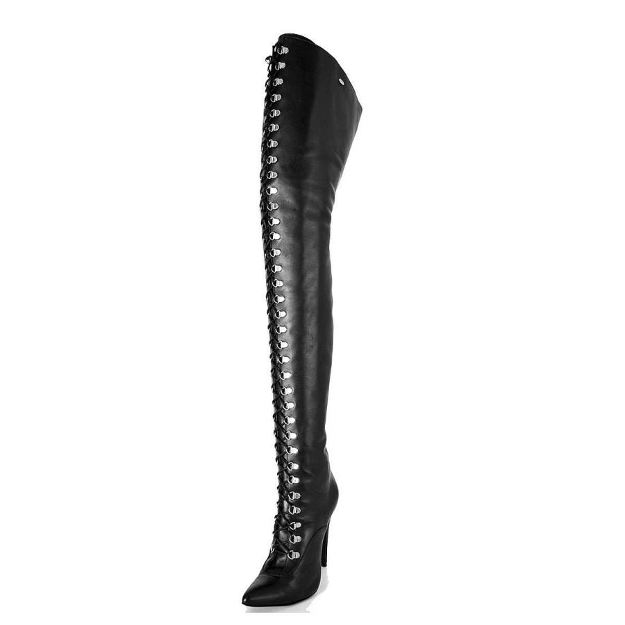 Dress To Impress | Fernando Berlin High Heel Boots Thigh High Lacing Standard Size