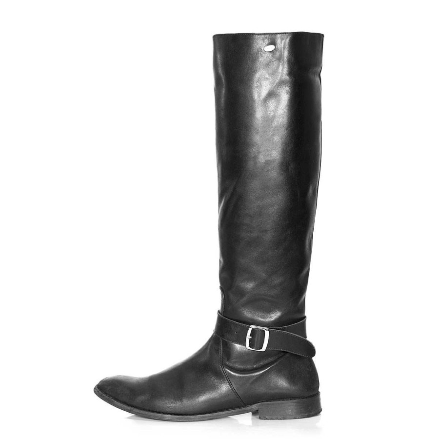 Everyday Darlings | Fernando Berlin Men'S Boots Knee High With Strap Standard Size