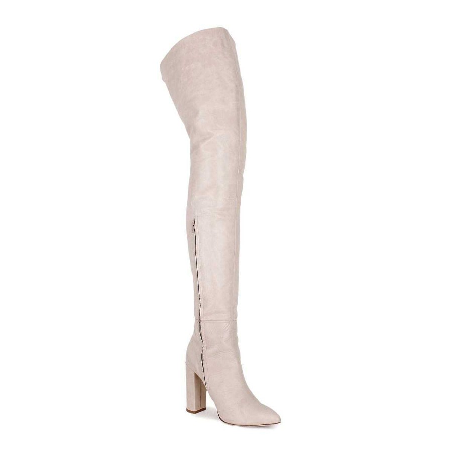 Boots Made-To-Measure | Fernando Berlin Thigh High Boots With Block Heels Made-To-Measure