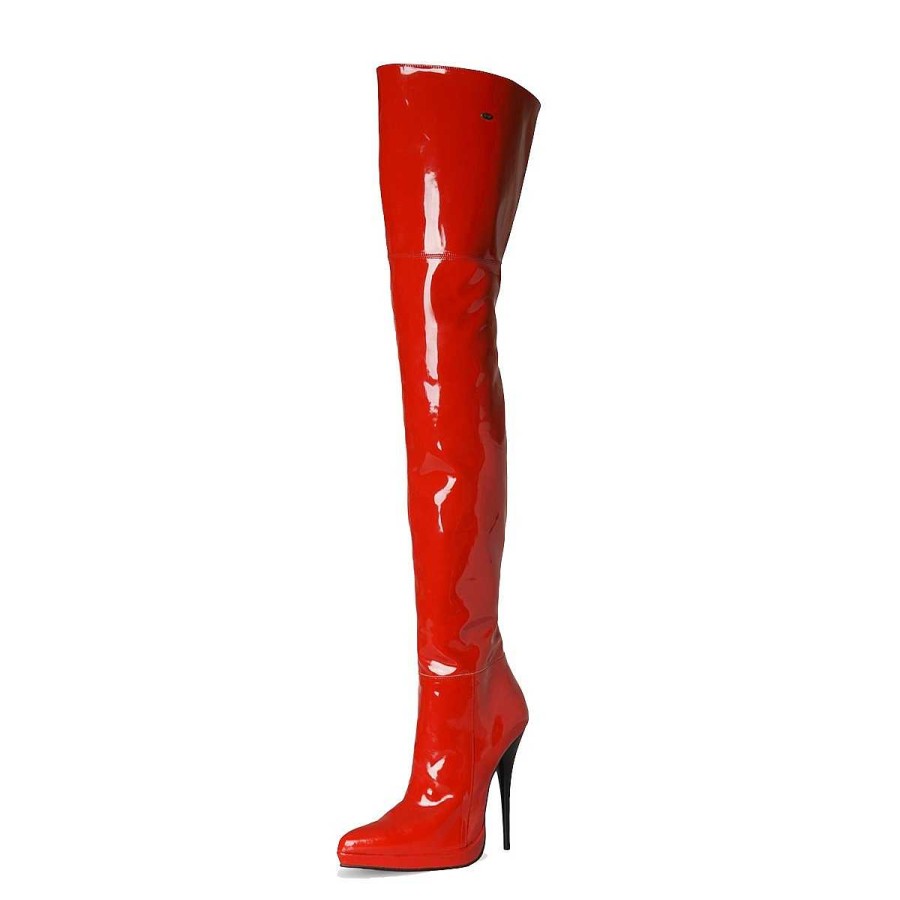 Boots Made-To-Measure | Fernando Berlin Over-The-Knee Boots High Heel Stiletto Platform Made-To-Measure