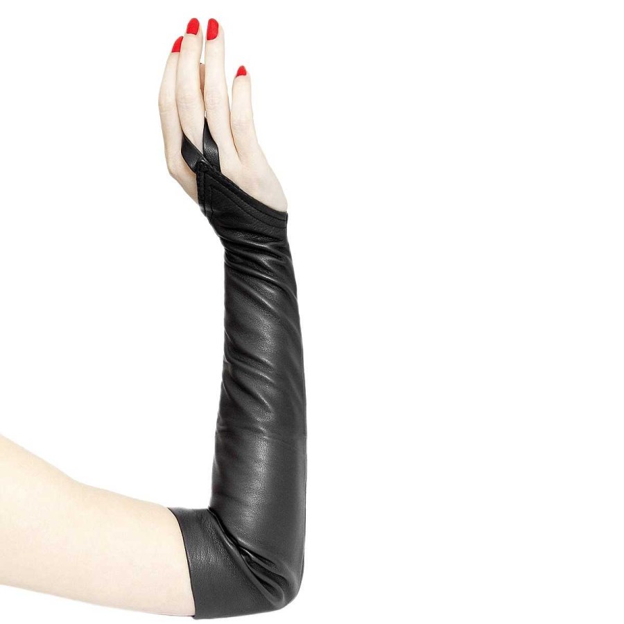 Gloves Made-To-Measure | Fernando Berlin Handless Leather Gloves Upper Arm Length Made-To-Measure