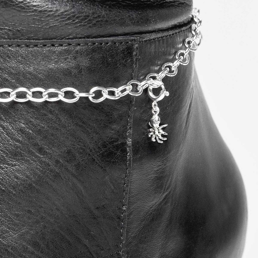 Boot Chains & Pendants | Fernando Berlin Silver Pendant For Boot Chain Spider