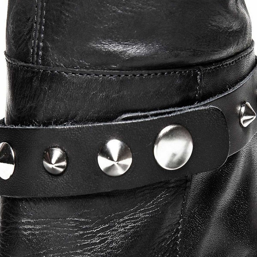 Boot Belts | Fernando Berlin Boot Belts With Rivets And Ring Standard Size