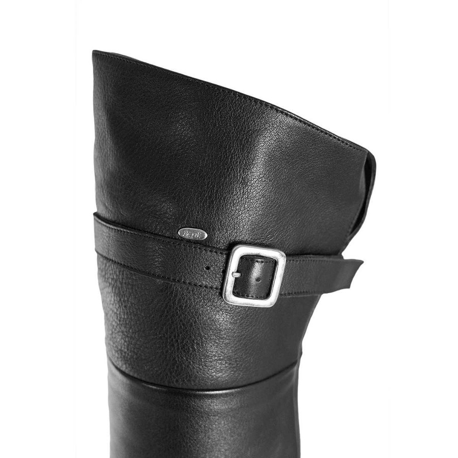 Boots Made-To-Measure | Fernando Berlin Classic Over-The-Knee Boots With Strap Flat Made-To-Measure