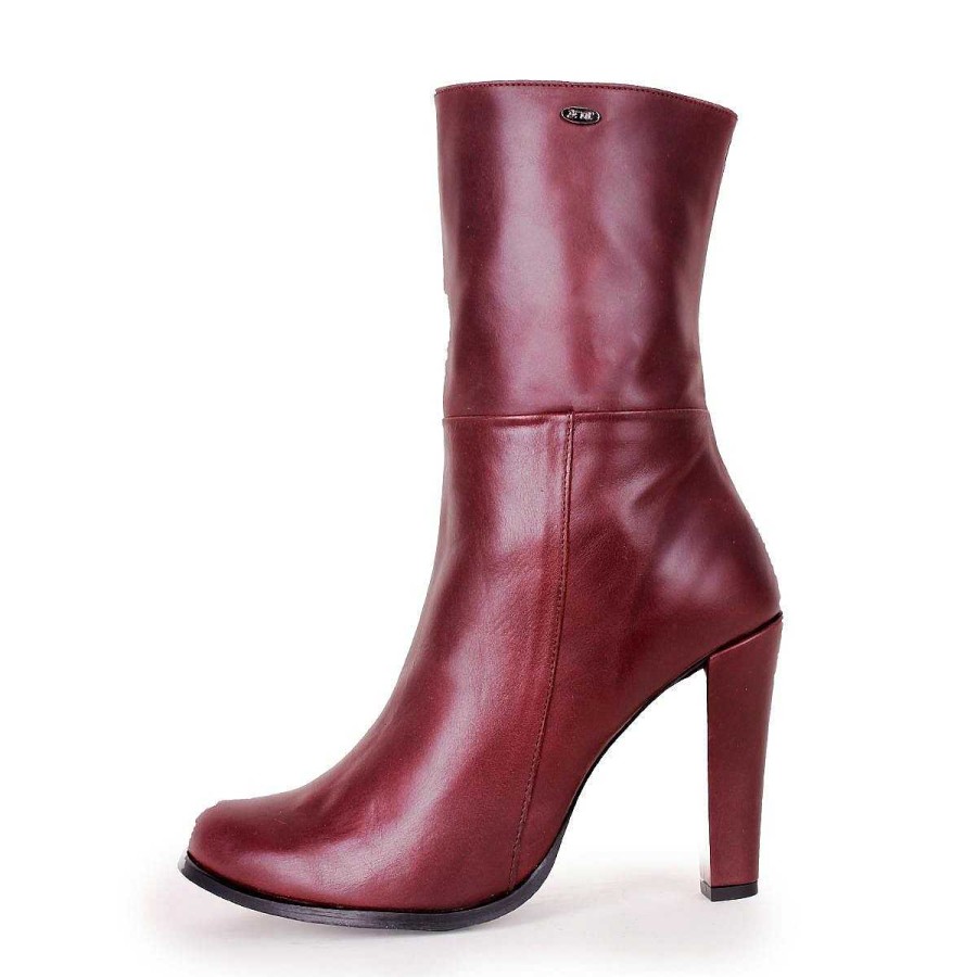 Everyday Darlings | Fernando Berlin Booties With Wide Heel Standard Size