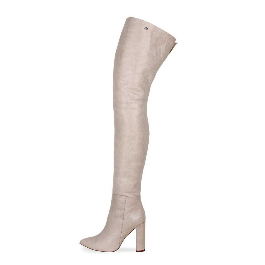 Boots Made-To-Measure | Fernando Berlin Thigh High Boots With Block Heels Made-To-Measure