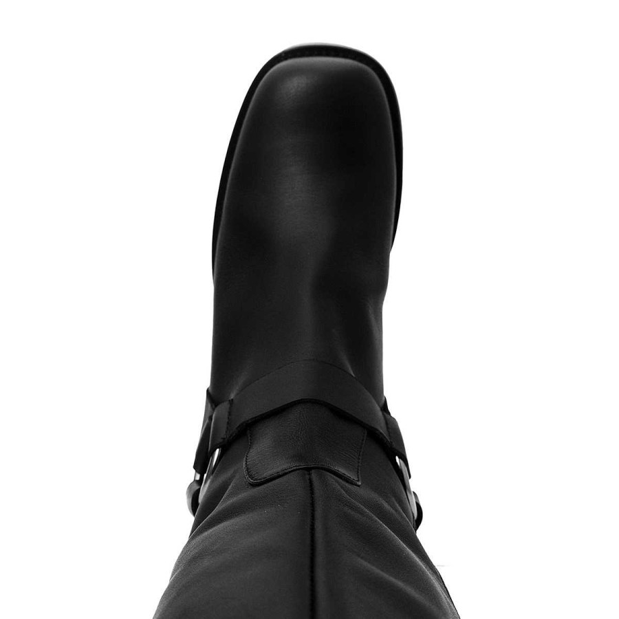 Boots Made-To-Measure | Fernando Berlin Biker Boots Knee High Made-To-Measure