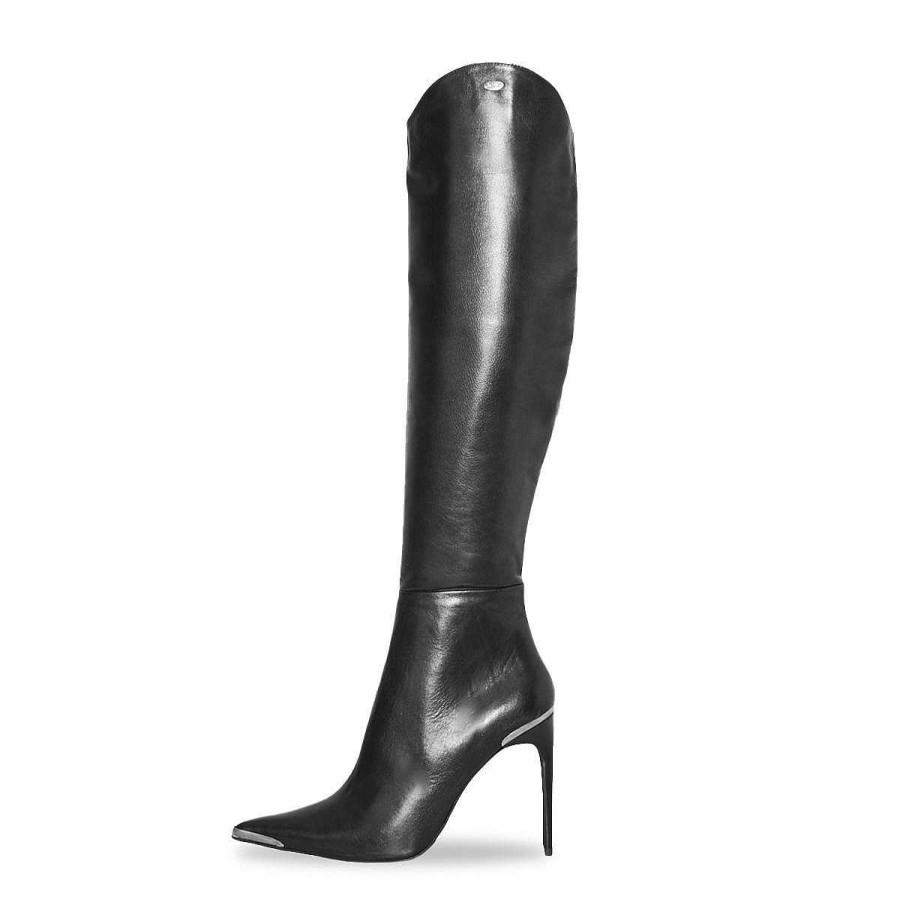 Dress To Impress | Fernando Berlin Knee High Boot With Metal Toecap